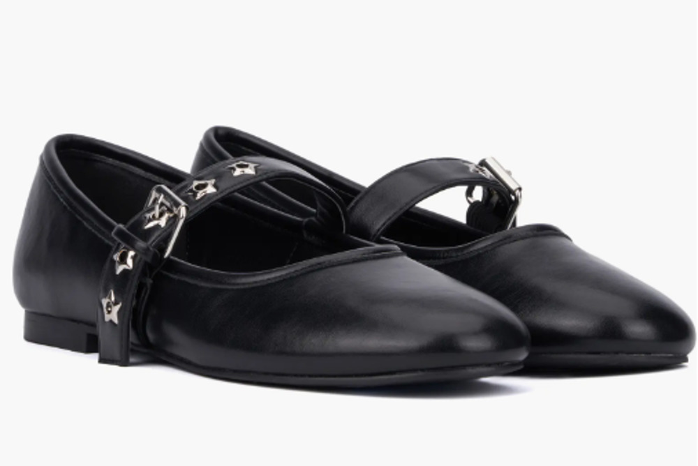 Olivia Miller Women's Element Mary Jane Flat Size 8.5 Black NWT